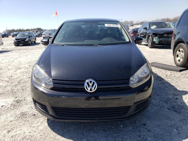 WVWBB7AJ7CW246094 - 2012 VOLKSWAGEN GOLF BLACK photo 5