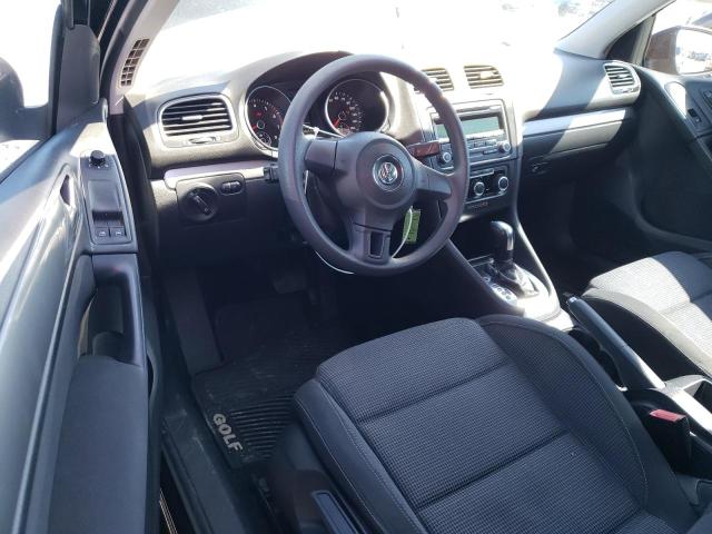 WVWBB7AJ7CW246094 - 2012 VOLKSWAGEN GOLF BLACK photo 8