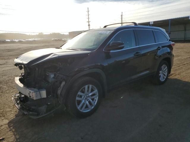 5TDJKRFH2GS505240 - 2016 TOYOTA HIGHLANDER XLE 黑色 照片 1