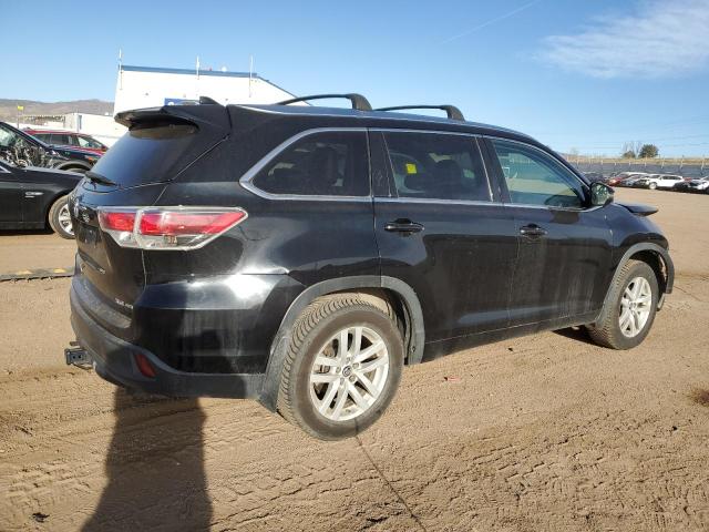 5TDJKRFH2GS505240 - 2016 TOYOTA HIGHLANDER XLE 黑色 照片 3