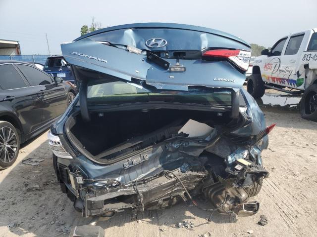 5NPE34AF8FH077427 - 2015 HYUNDAI SONATA SPORT BLUE photo 6