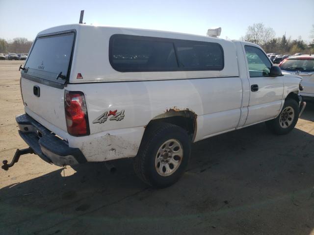 3GCEK14X07G257095 - 2007 CHEVROLET SILVERADO K1500 CLASSIC WHITE photo 3