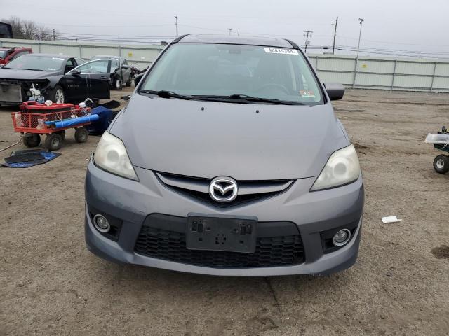 JM1CR2W36A0383850 - 2010 MAZDA 5 GRAY photo 5