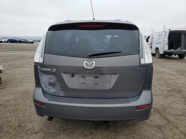 JM1CR2W36A0383850 - 2010 MAZDA 5 GRAY photo 6