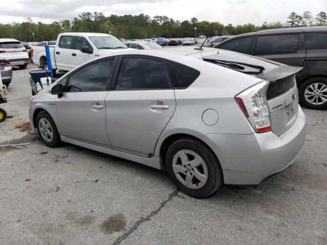 JTDKN3DU8B0290709 - 2011 TOYOTA PRIUS SILVER photo 2