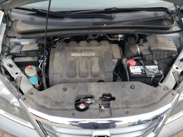 5FNRL38459B056960 - 2009 HONDA ODYSSEY EX SILVER photo 12