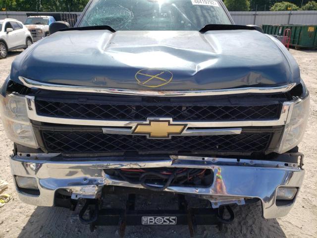 1GC2KXCG7BZ347621 - 2011 CHEVROLET SILVERADO K2500 HEAVY DUTY LT BLUE photo 7