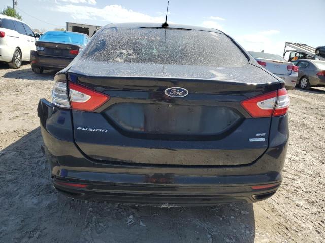 3FA6P0H9XGR257661 - 2016 FORD FUSION SE BLACK photo 6