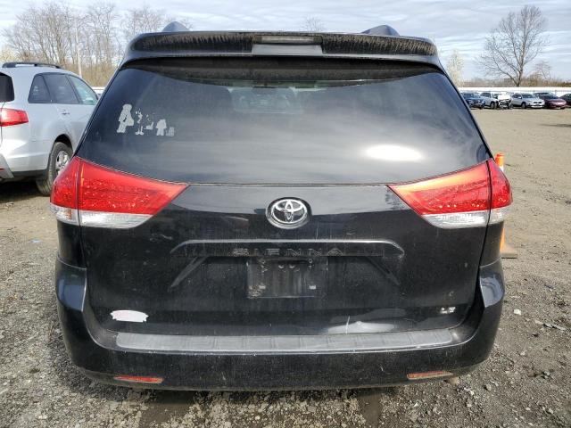 5TDKK3DC0BS090825 - 2011 TOYOTA SIENNA LE BLACK photo 6