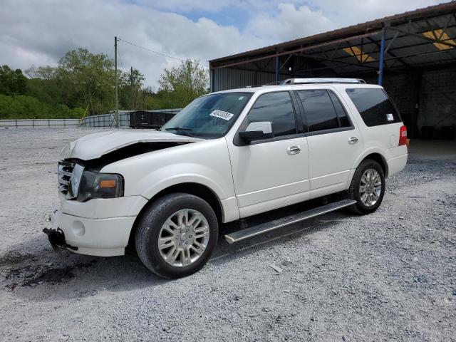 1FMJU1K52BEF19737 - 2011 FORD EXPEDITION LIMITED WHITE photo 1