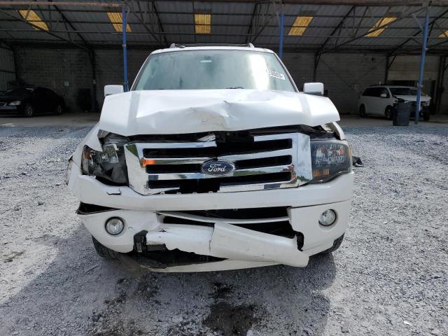 1FMJU1K52BEF19737 - 2011 FORD EXPEDITION LIMITED WHITE photo 5