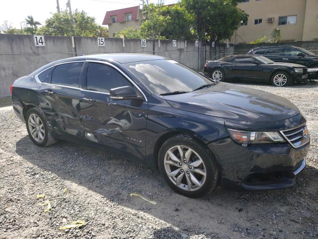 2G1105SA8H9167160 - 2017 CHEVROLET IMPALA LT BLUE photo 4