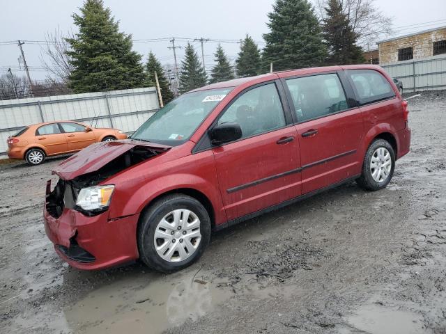 2C4RDGBG6FR570078 - 2015 DODGE GRAND CARA SE RED photo 1