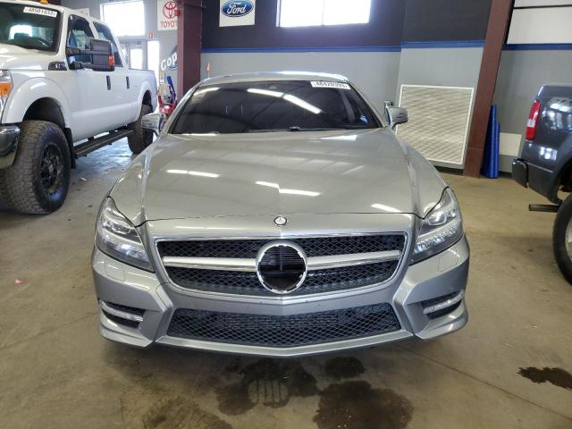 WDDLJ9BB5EA122793 - 2014 MERCEDES-BENZ CLS 550 4MATIC GRAY photo 5