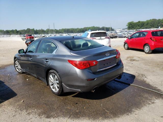 JN1EV7AP4HM730528 - 2017 INFINITI Q50 PREMIUM GRAY photo 2