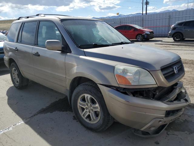 2HKYF18424H589754 - 2004 HONDA PILOT EX GOLD photo 4