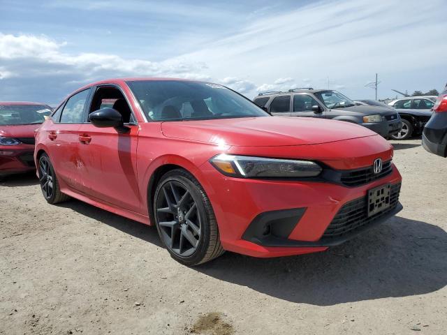 2HGFE2F51NH589493 - 2022 HONDA CIVIC SPORT 红色 照片 4