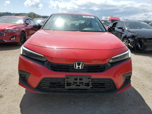 2HGFE2F51NH589493 - 2022 HONDA CIVIC SPORT 红色 照片 5