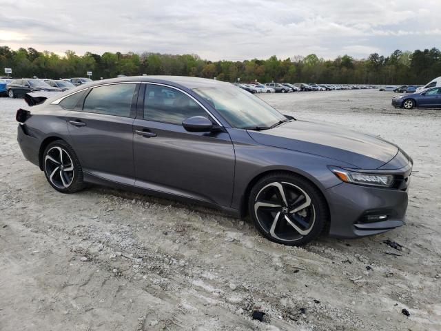 1HGCV1F39JA193607 - 2018 HONDA ACCORD SPORT GRAY photo 4