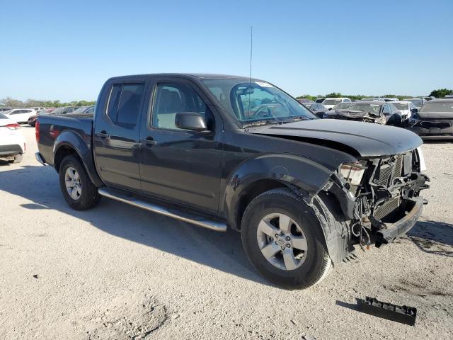 1N6AD0ER1CC472739 - 2012 NISSAN FRONTIER S BLACK photo 4