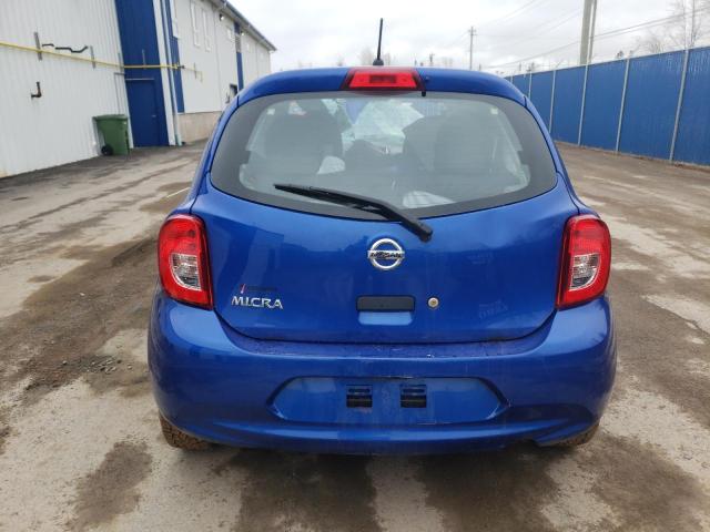 3N1CK3CP2JL246721 - 2018 NISSAN MICRA BLUE photo 6