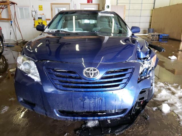 4T1BE46K19U309388 - 2009 TOYOTA CAMRY BASE BLUE photo 5