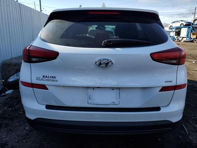 KM8J2CA41KU016491 - 2019 HYUNDAI TUCSON SE WHITE photo 6