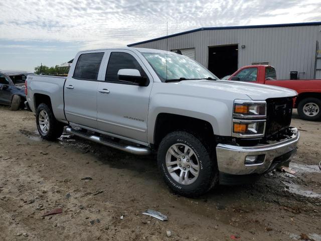 3GCUKREC0FG227177 - 2015 CHEVROLET SILVERADO K1500 LT SILVER photo 4