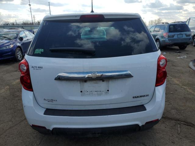 2GNALBEK7D1184369 - 2013 CHEVROLET EQUINOX LS WHITE photo 6