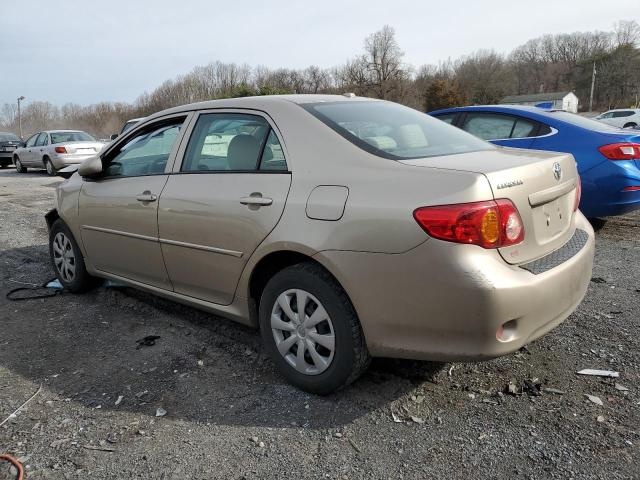 2T1BU4EE0AC528492 - 2010 TOYOTA COROLLA BASE TAN photo 2