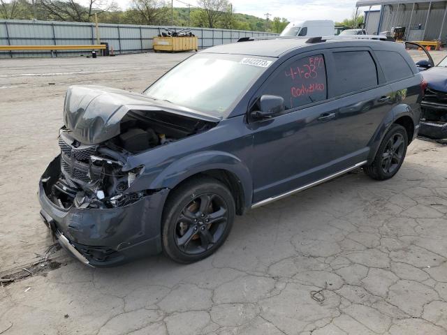 3C4PDDGG8JT371523 - 2018 DODGE JOURNEY CROSSROAD BLACK photo 1