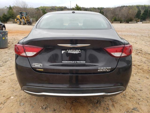 1C3CCCCB3FN692368 - 2015 CHRYSLER 200 C BLACK photo 6