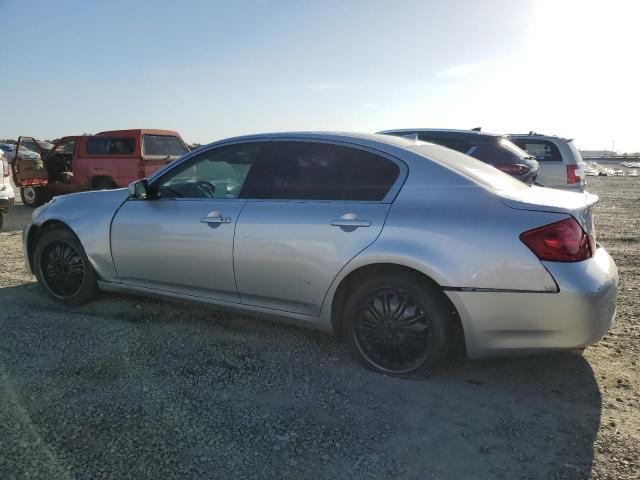 JN1DV6AP4BM831551 - 2011 INFINITI G25 BASE SILVER photo 2