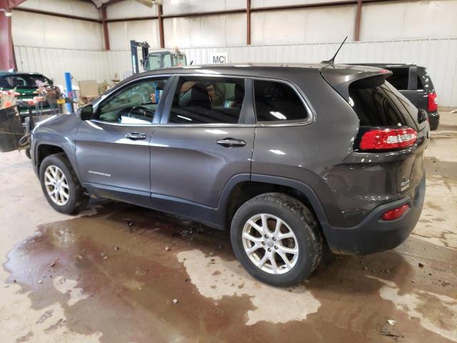 1C4PJMCB6FW515588 - 2015 JEEP CHEROKEE LATITUDE GRAY photo 2