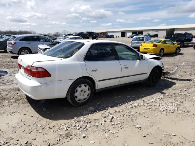 1HGCG5642WA108236 - 1998 HONDA ACCORD LX WHITE photo 3