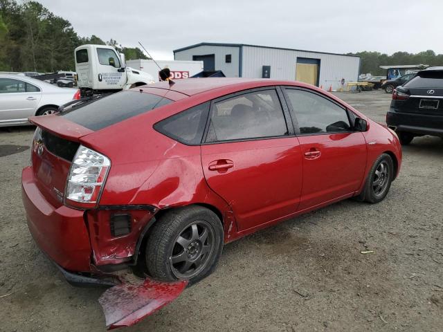 JTDKB20UX77574639 - 2007 TOYOTA PRIUS RED photo 3