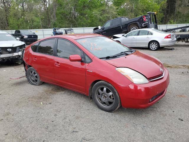 JTDKB20UX77574639 - 2007 TOYOTA PRIUS RED photo 4