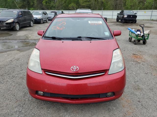 JTDKB20UX77574639 - 2007 TOYOTA PRIUS RED photo 5