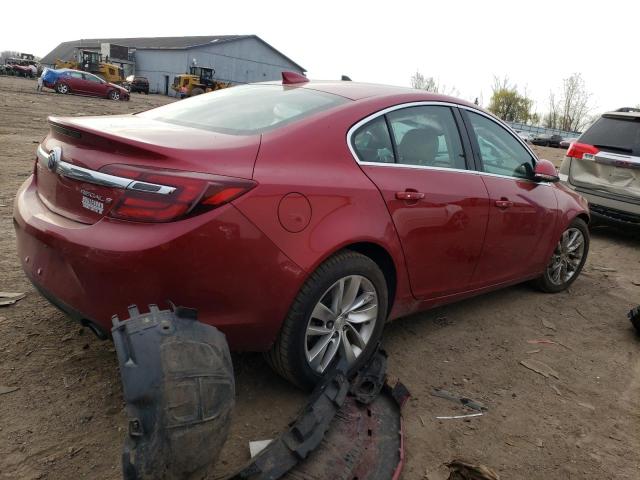 2G4GN5EX6F9238559 - 2015 BUICK REGAL PREMIUM RED photo 3