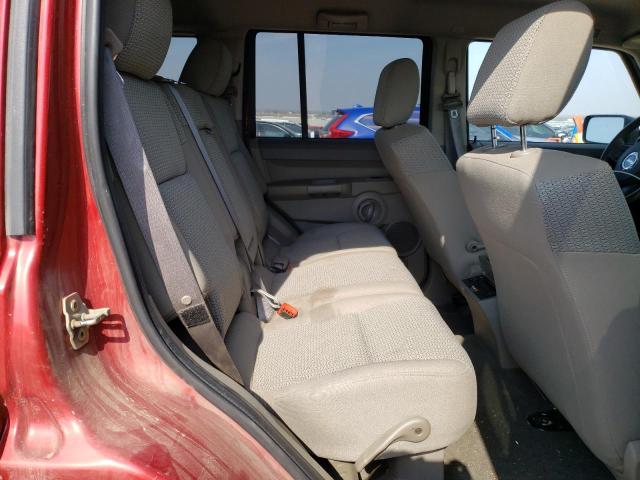 1J8HG48N56C156184 - 2006 JEEP COMMANDER 红色 照片 11