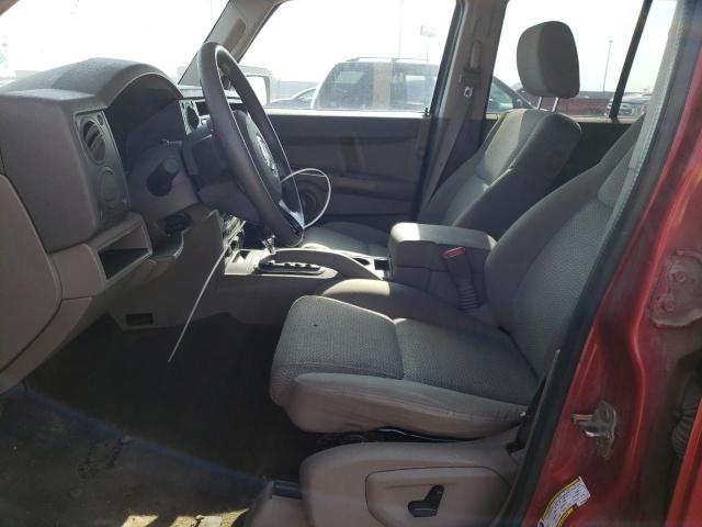 1J8HG48N56C156184 - 2006 JEEP COMMANDER 红色 照片 7