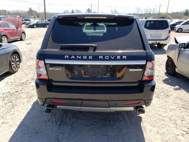 SALSH2E43DA793005 - 2013 LAND ROVER RANGE ROVE SC BLACK photo 6