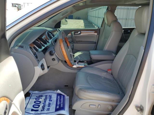 5GAEV23738J274358 - 2008 BUICK ENCLAVE CXL WHITE photo 7