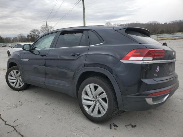 1V2KC2CA2MC227967 - 2021 VOLKSWAGEN ATLAS CROS SE BLACK photo 2