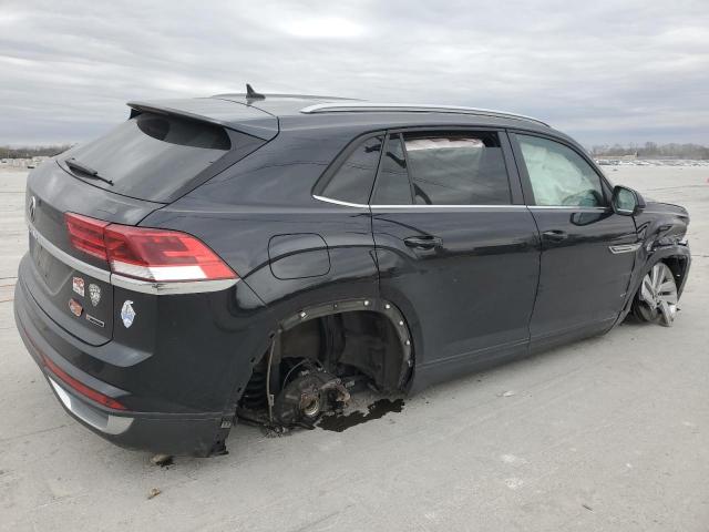 1V2KC2CA2MC227967 - 2021 VOLKSWAGEN ATLAS CROS SE BLACK photo 3