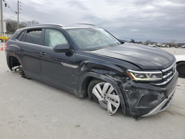 1V2KC2CA2MC227967 - 2021 VOLKSWAGEN ATLAS CROS SE BLACK photo 4