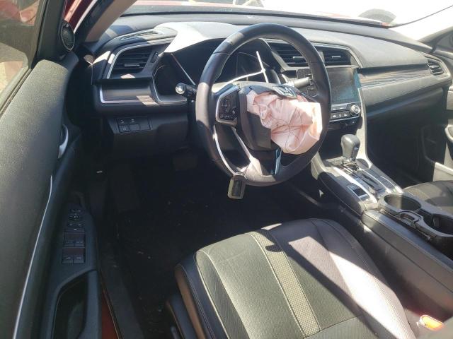 JHMFC1F77KX010397 - 2019 HONDA CIVIC EXL წითელი ფოტო 8