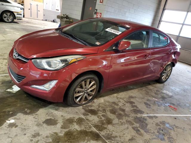 5NPDH4AE3FH606500 - 2015 HYUNDAI ELANTRA SE RED photo 1