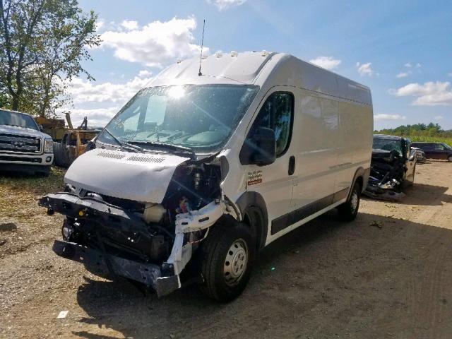 3C6TRVDG4JE144321 - 2018 RAM PROMASTER 白色 照片 2