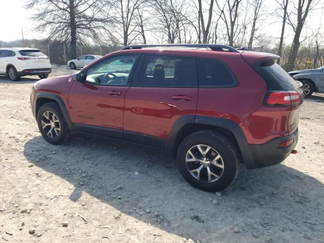 1C4PJMBB9FW780670 - 2015 JEEP CHEROKEE TRAILHAWK მუქწითელი ფოტო 2